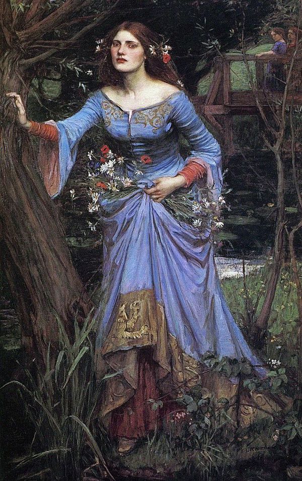 ofelia waterhouse 1910