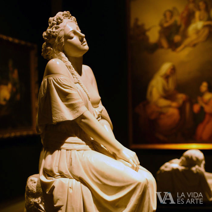 Escultura de Gaetano Motelli que representa a la Sulamita