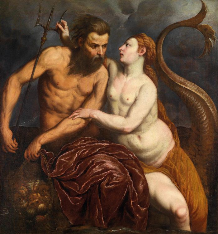 tipos de amor poseidon anfitrite