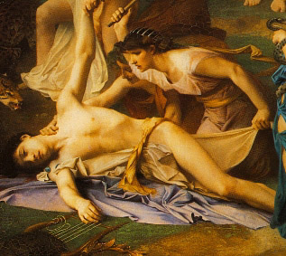 La muerte de Orfeo