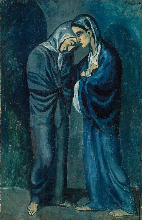 picasso entreveue les deux soeurs